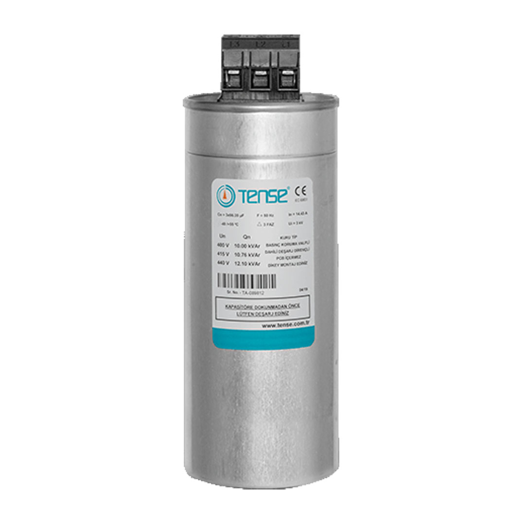 12.5 KVAR/400V Trifaze Kondansatör